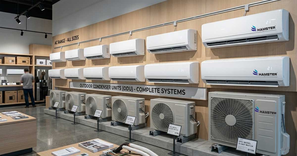 Why Bigger is Better: Hamster ACs for Indian Summer Cooling